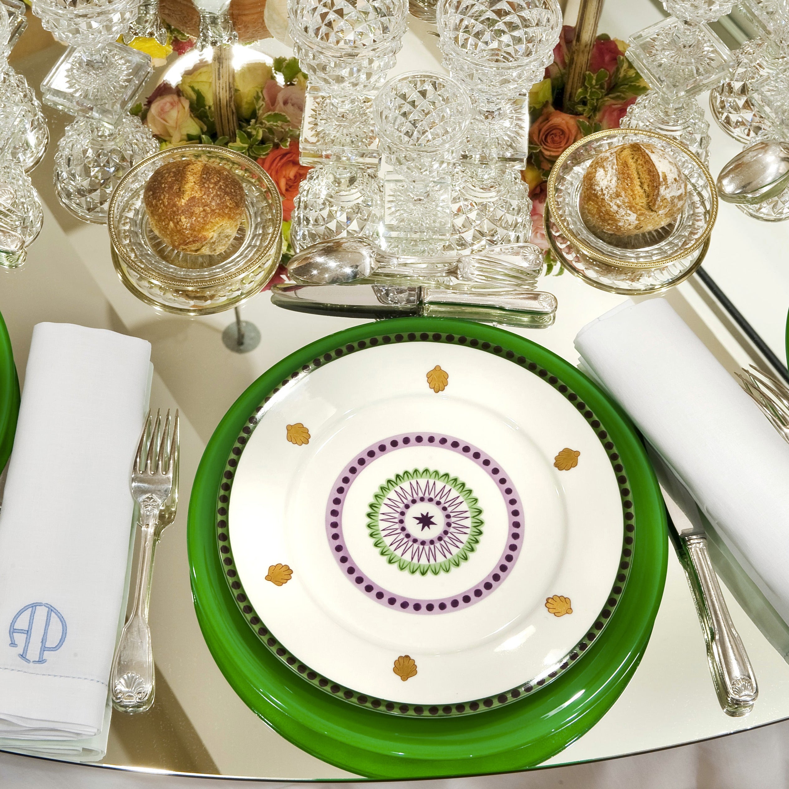 Agra - Dinner plate 02