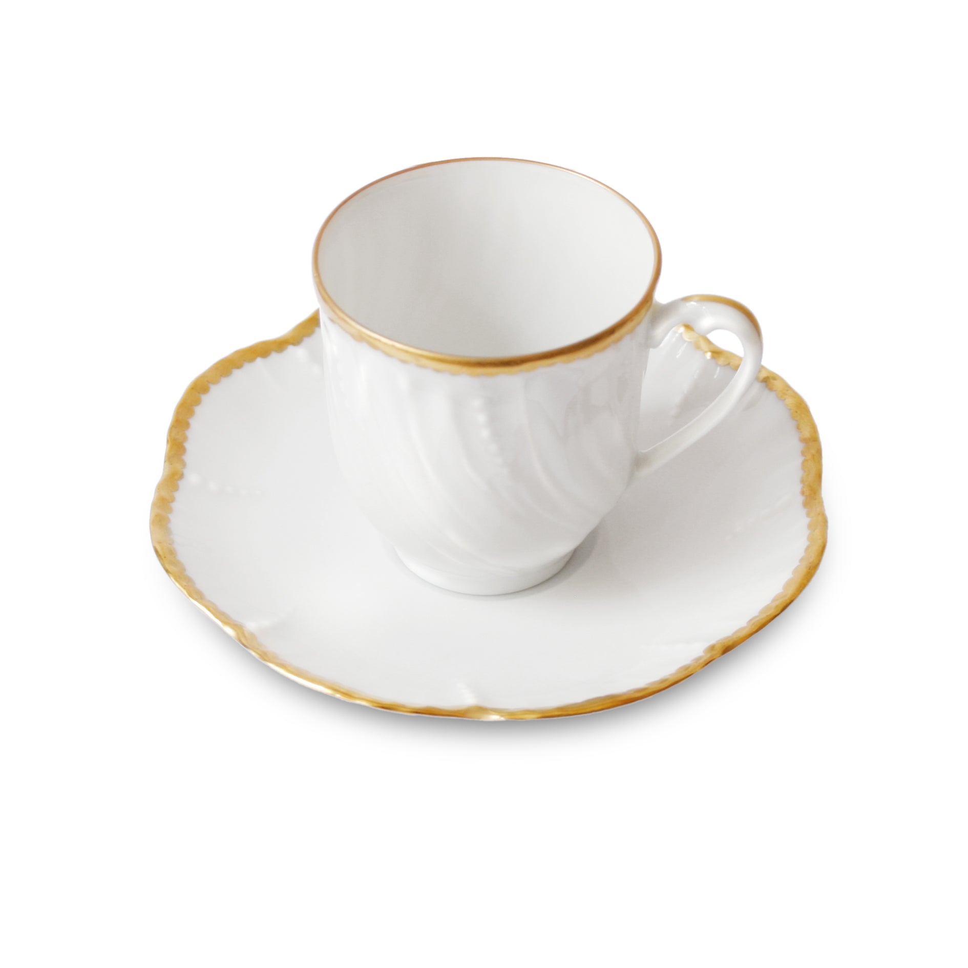 Simple dentelle - Coffee cup and saucer
