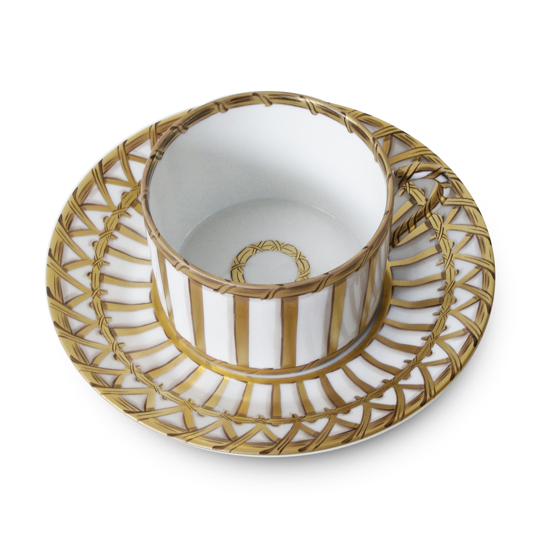 Vannerie - Tea cup and saucer
