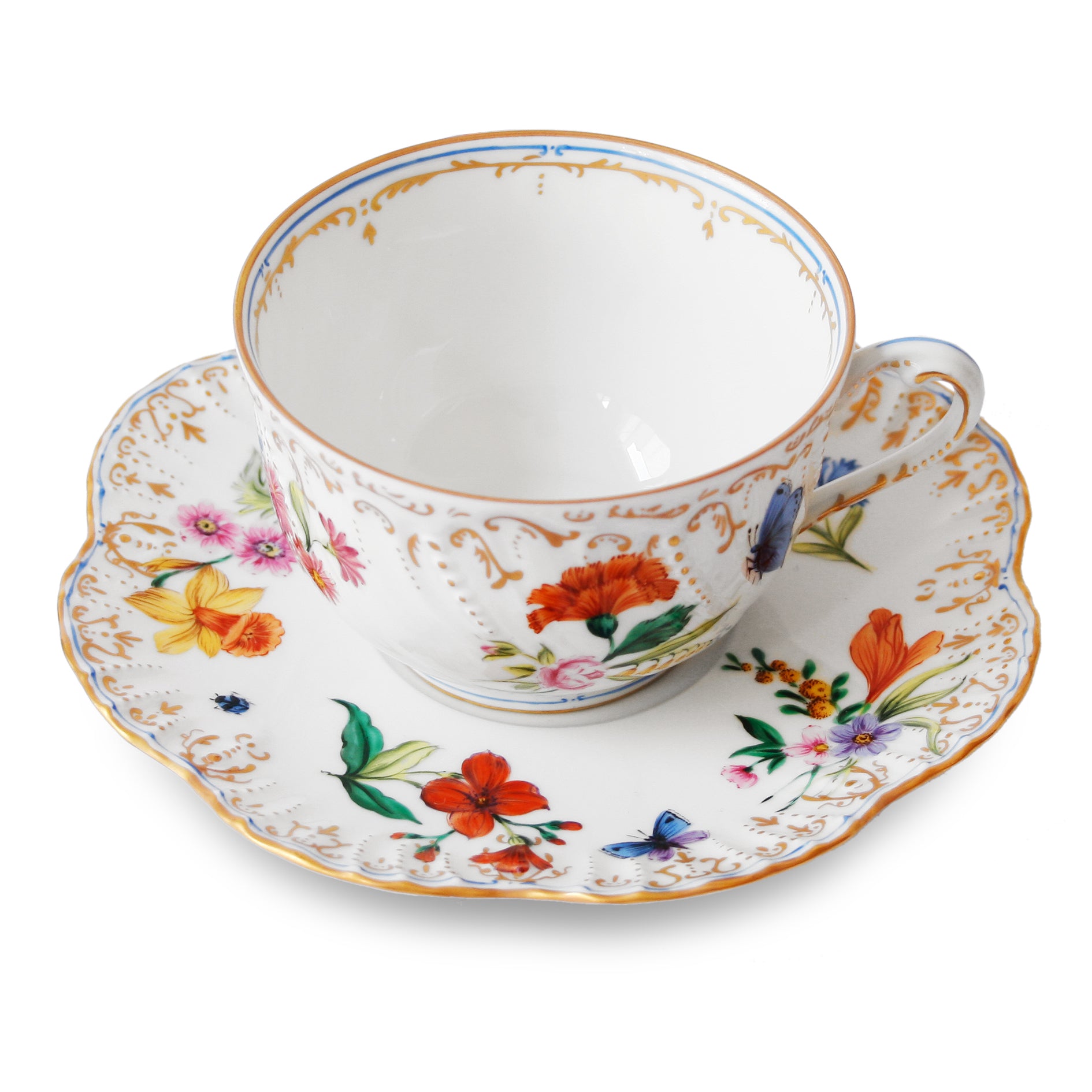 Belles Saisons - Tea cup and saucer
