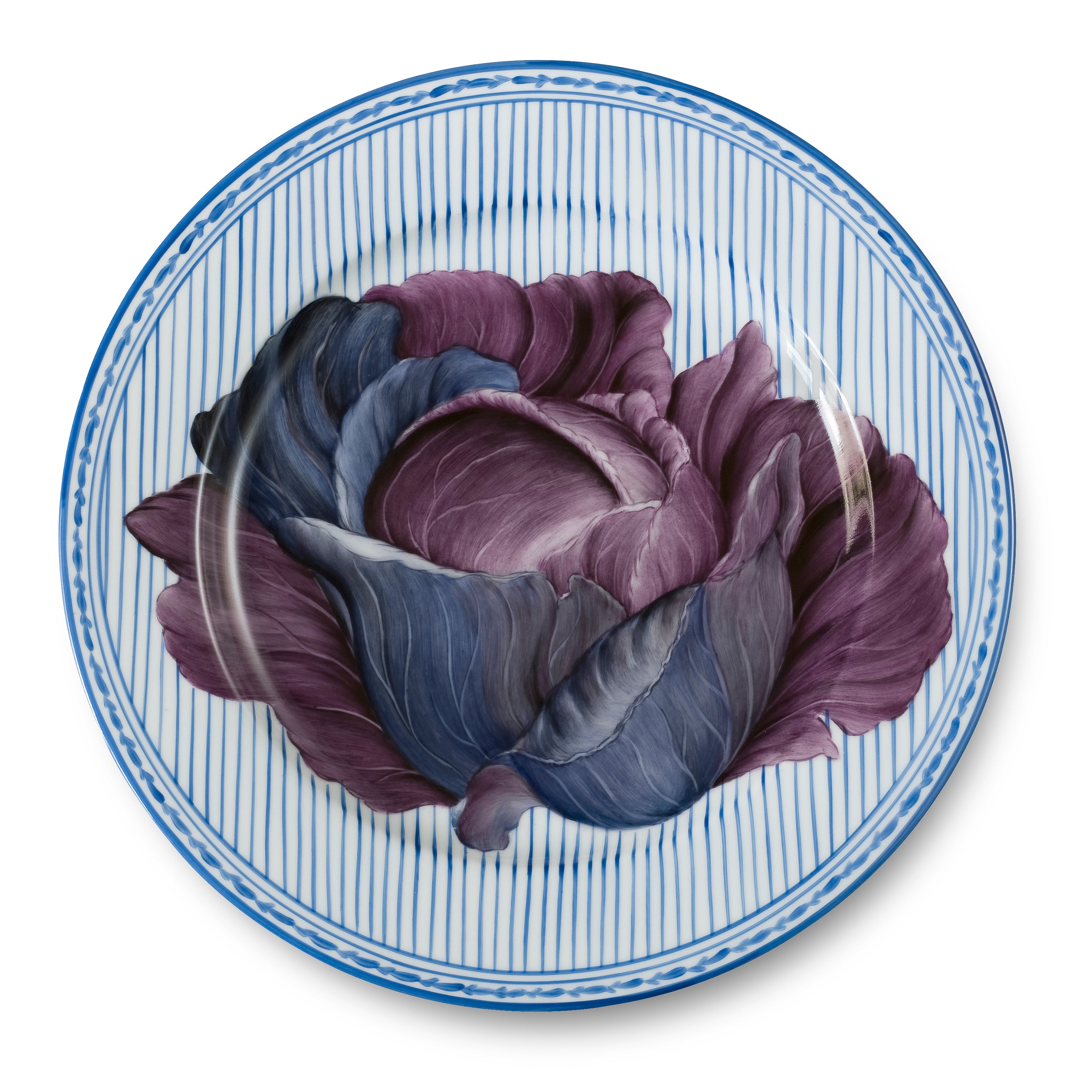 Potager in Blue - Buffet plate 01
