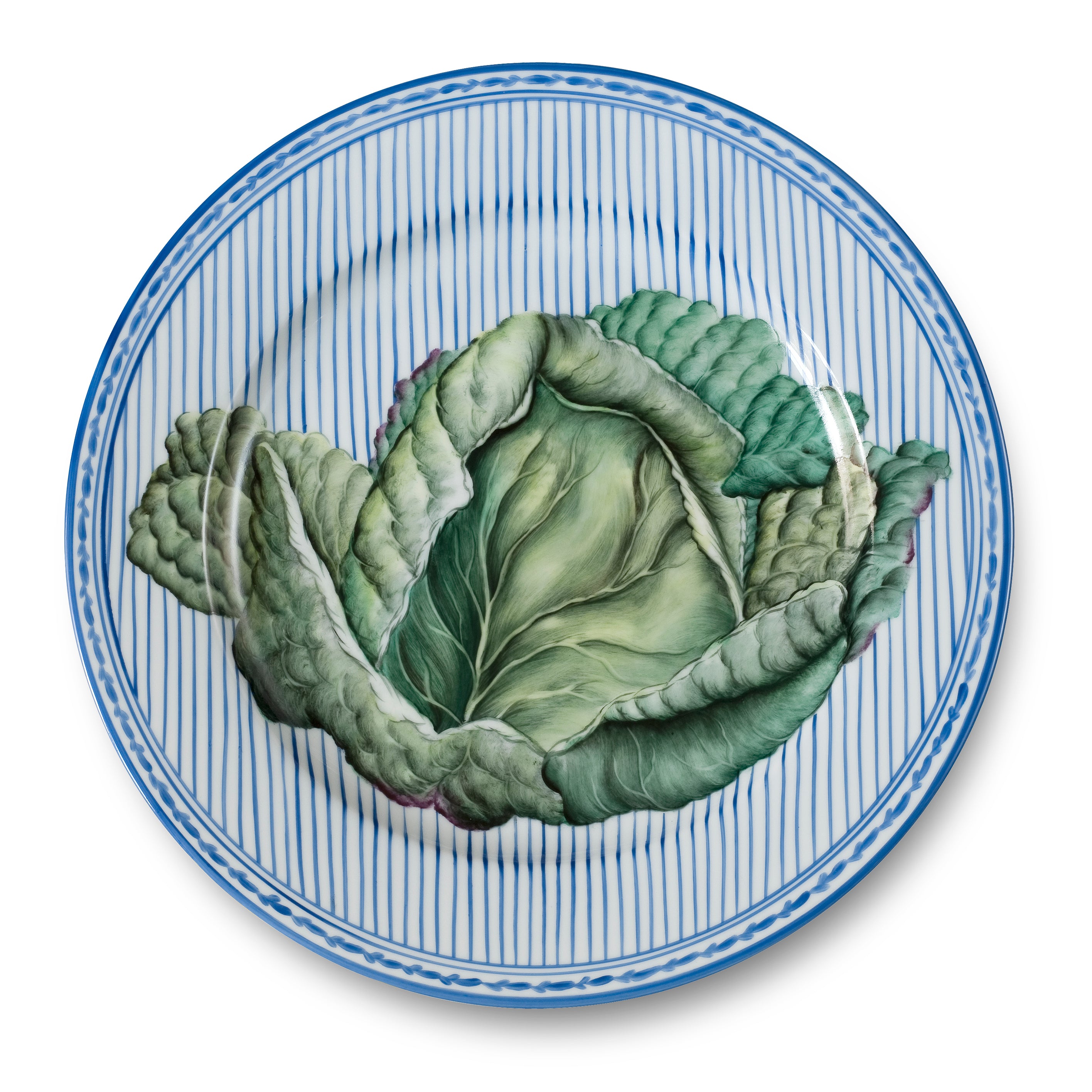 Potager in Blue - Buffet plate 02