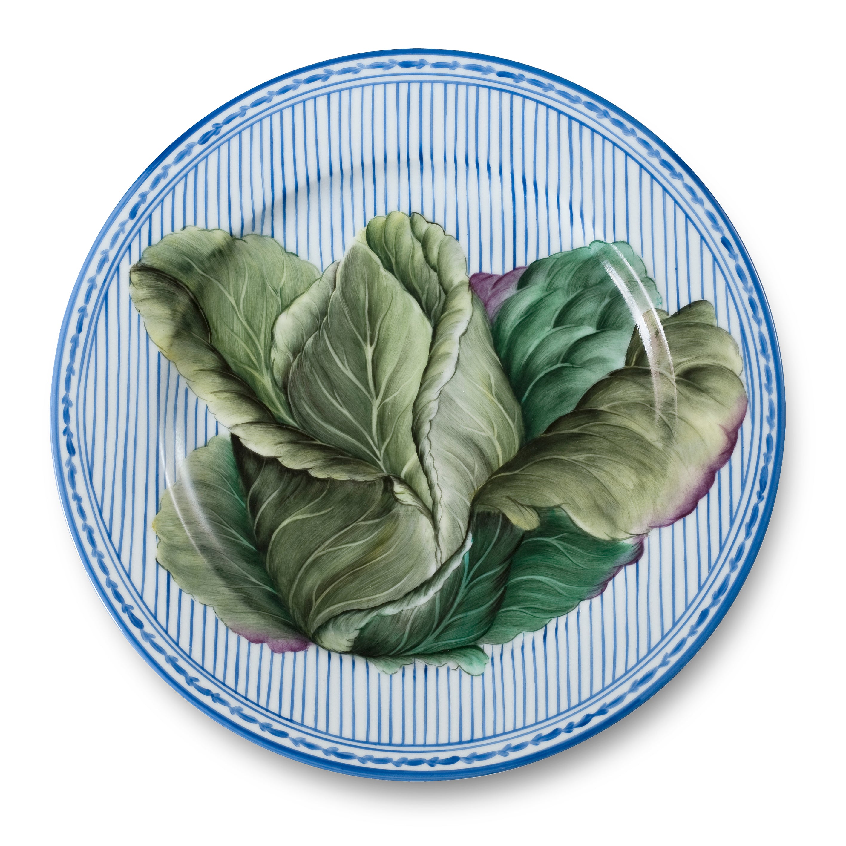 Potager in Blue - Buffet plate 06