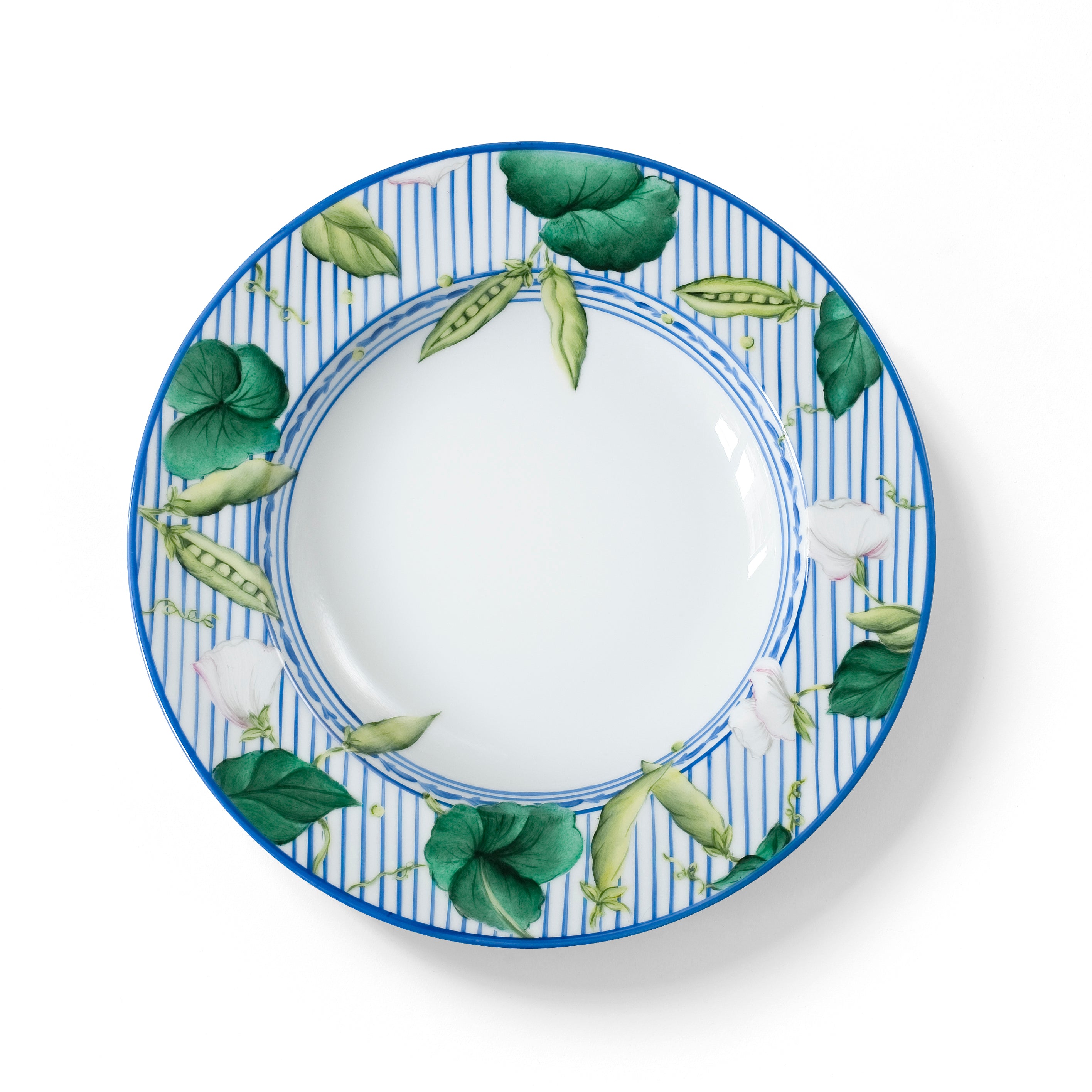 Potager in Blue - Soup plate
