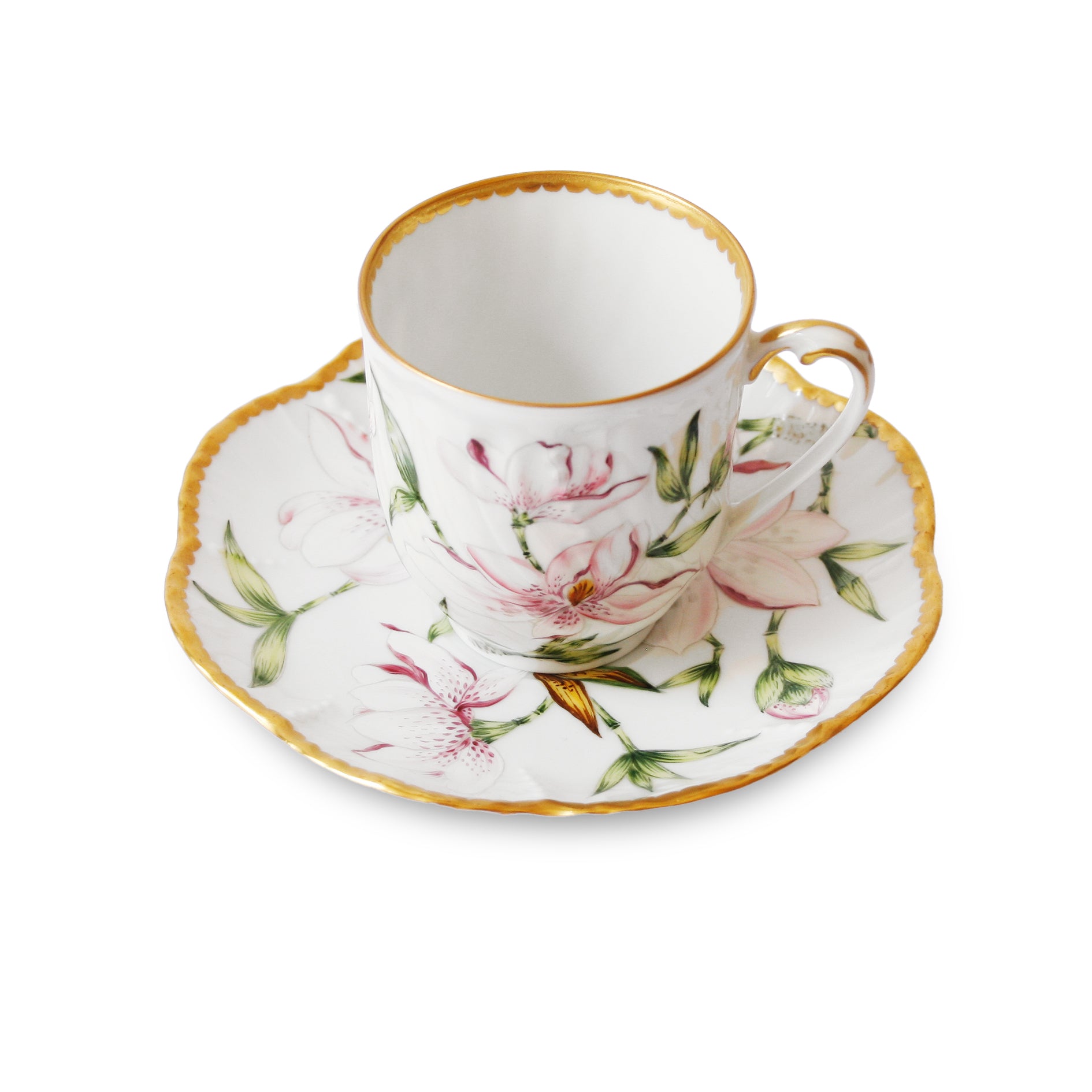 Magnolia - Coffee cup and saucer

