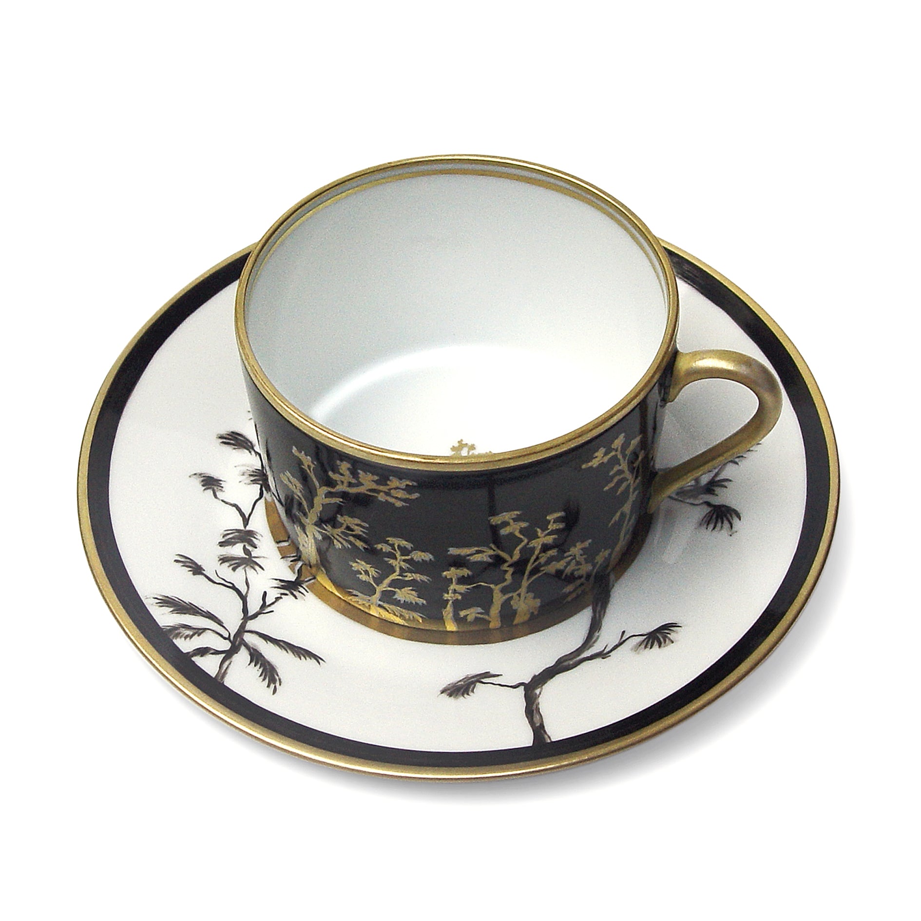 Vieux Kyoto - Tea Mug and Saucer