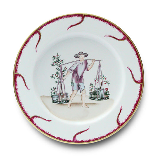 Chinoiserie - Assiette de présentation 06