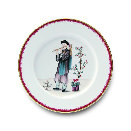 Chinoiserie - Assiette plate 01