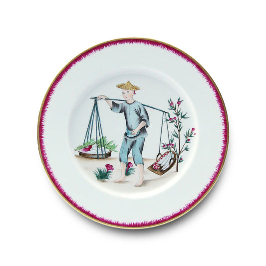 Chinoiserie - Assiette plate 02