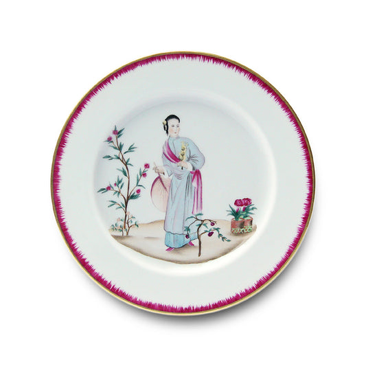 Chinoiserie - Assiette plate 04