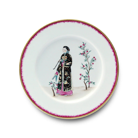Chinoiserie - Assiette plate 05