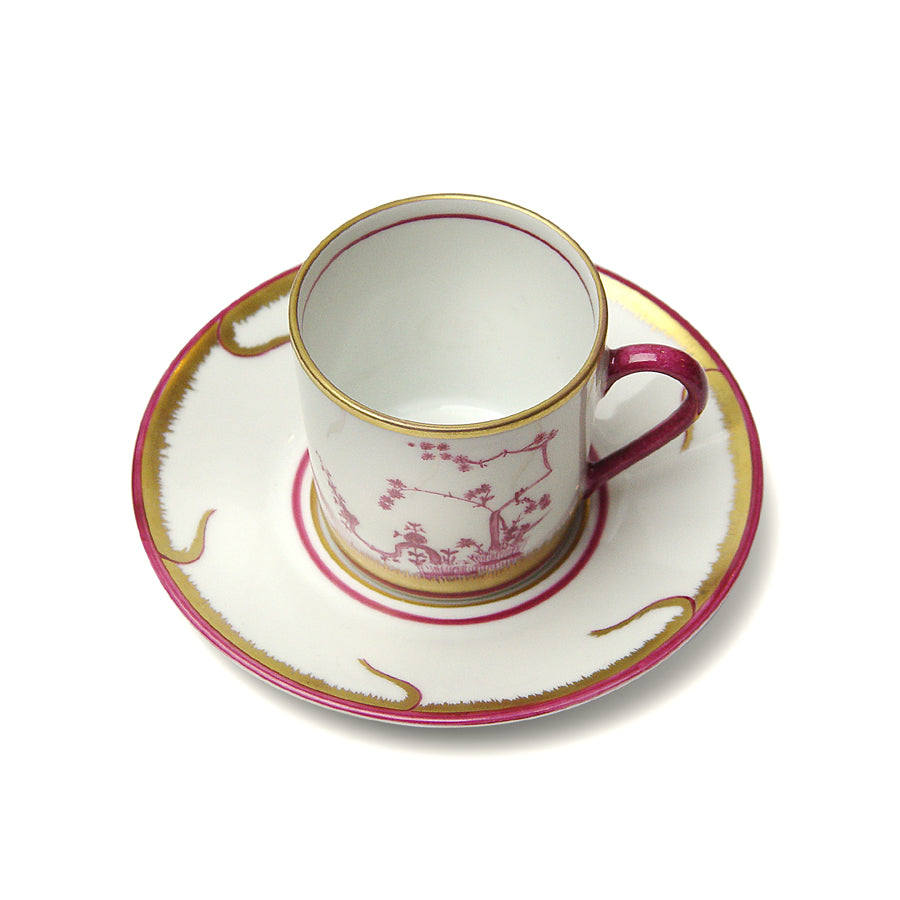 Chinoiserie - Coffee cup and saucer
